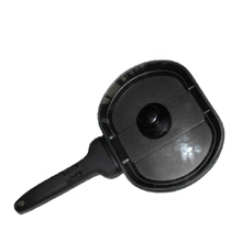 Aluminum die casting Non-stick fry omelet pan/flipping pan with glass lid